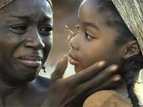 感染艾滋的非洲母女